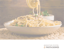 Tablet Screenshot of piazzapizzaandpasta.com